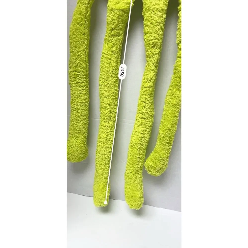 Long Legs Octopus, Large Stuffed Animal Plush Toy, Pillow, Cushion, Soft, Green